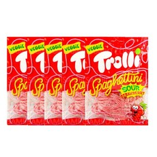 규 트롤리 사우어 딸기맛 스파게티니 (5개), 1개