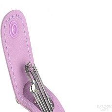 감성추천샵 휴대용 스텐 귀이개 6종세트 귀지청소기 귀청소 귀지 귀청소기 귀이개세트 귀청소용품 귀지청소 귀파개 귀지제거 귓밥제거 스프링귀이개, 그린, 1개