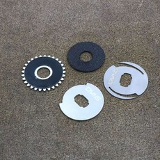 SLX水滴輪紡車輪卸力報警出線器 漁輪鼓輪改裝配件 路亞垂釣配件, 1個, 左手(淨重7.8g)