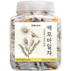 이너블릭 캐모마일차 1500만 티백 판매 돌파 PLA 친환경 필터, 1g, 100개입, 1개