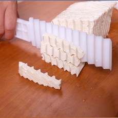 두부 묵 푸딩 슬라이서 커터 물결무늬 lov+76034Fo