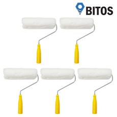 전문가용 페인트 롤러 로라 롤러붓 겸용 9(225mm), 5개