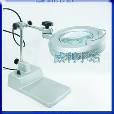 章魚牌 Octopus 206.730 LED 檯燈工作放大鏡 5倍 100V-240V, 1個