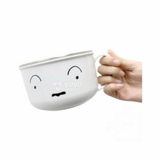 흰둥이 스텐면기 짱구접시 간식접시