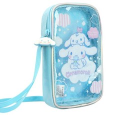 산리오 시나모롤 글로시 투명 핸드폰가방 크로스백