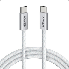 앤커 240W 초고속 C타입 1.5m 케이블, 1개, 화이트 1.5m