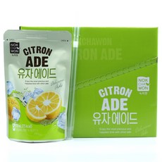 녹차원 [녹차원]유자에이드 10개입, 10개, 170ml