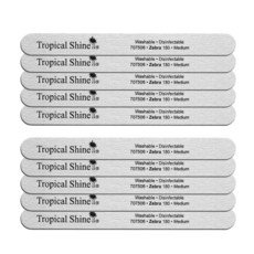 트로피칼샤인 180그릿 네일파일 묶음, 10개
