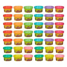 Play-Doh 핸드아웃 점토 장난감 42팩, 42 1oz Cans