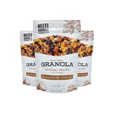 넛하우스 그래놀라 오리지널 레시피 340g 3팩