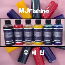 엠제이피싱 우레탄 찌재료 도료 방수칠, 1개, 투명