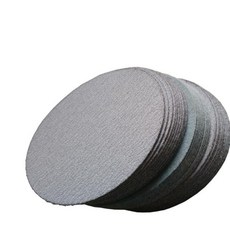 黏扣砂布 無孔 圓砂布片 背絨砂紙 【9660】, 500個, E-240#