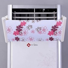대형 에어컨 바람막이 스탠드 윈드바이저 방풍 간접바람 업소영 가림막