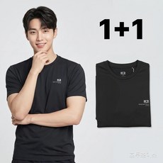 K2 기능성 반팔티 1+1 여름 아이스 냉감 시원한 쿨링 2팩