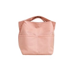 올유니드 도시락가방 직장인 보냉 런치백 학생 수능 보온 이유식가방 쿨러백, 핑크, 1개