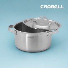 크로벨 가디스 통3중 국산 스텐 인덕션 냄비 20cm 양수, 1개