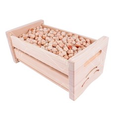 자연 기화 천연 편백 나무 가습기 만들기 중 세트, 편백나무 가습기 중 13mm칩 1KG 세트, 1개