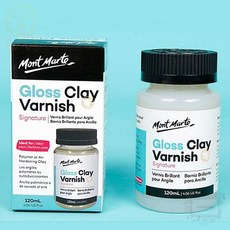 몽마르뜨 점토 바니시 120ml Gloss Clay Varnish 마감재 코팅제, ST48420ml1개