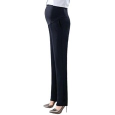 임부복 바지 카고 봄과 가을 스트레이트 팬츠 배 서포트 워크 여름 얇은 정장 검은 프로페셔널