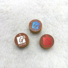 台灣出貨 國產抓球力的平方日本G2檯球杆皮頭 小頭斯諾克11MM九球杆頭14大頭, 1個, 老款H硬11cm1顆