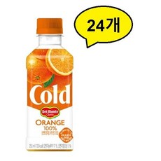 롯데칠성 콜드 오렌지 250ml, 24개
