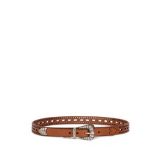 에트로 오픈워크 레더 벨트