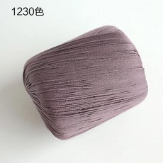 레이스 손뜨개질 크로셰 자수 예술 공예 스웨터 스카프 라인 중간 굵기, 1개, 11. gray purple
