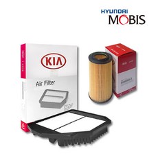 K7 VG 2.4/2.7 가솔린/LPG 순정 에어필터+오일필터, 1개