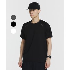 무신사 스탠다드 MUSINSA STANDARD SPORTS 러닝 하이브리드 숏슬리브 (3color) MMATS0Z03-BK 371266