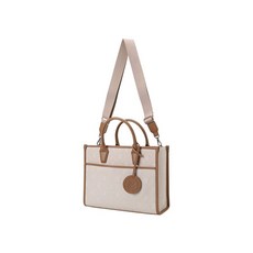 링스골프 링스 24FW 여성 링스 모노그램 중형 도트백 L21D3BG153_IV, IV_FREE