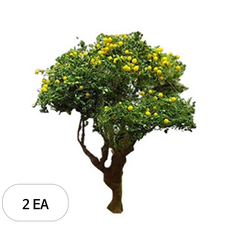 포레스 모형 과일나무, 2개, 레몬나무