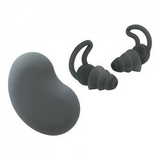 SONIC 集中力耳塞EX，三層過濾設計，適度隔音，提升專注力，附收納盒, D靜心黑, 1個