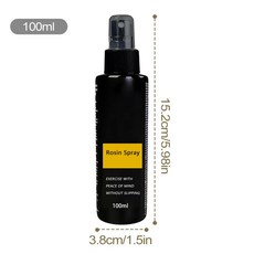 스포츠 핸드 그립 스프레이 장갑 미끄럼 방지 그립 스프레이 안전하고 무해한 스포츠 액세서리 야구 골프, 01 Black, 01 CN