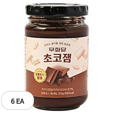 무화당 초코잼, 200g, 6개