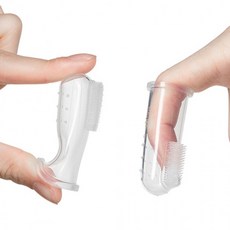 반려동물 구강관리 애견 강아지 손가락 칫솔 5P 세트, 1개