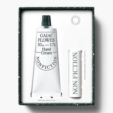 NONFICTION GAIAC FLOWER 香氛護手霜50ML 護唇膏8g禮盒, 1個