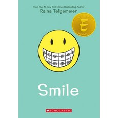 Smile:A Graphic Novel, Smile, Telgemeier, Raina, Telgemeie.., Graphix