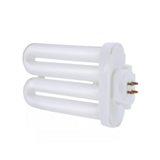 FML27EX-D 書桌檯燈燈管，U型四管緊密型燈管，適用於各式檯燈, 白色, 1個