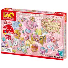 LaQ 公主珠寶 - 日本製造3D立體拼接積木/益智玩具, 多色, 1個