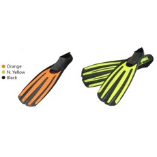 游龍潛水 SCUBATEC F-22 套腳式蛙鞋 (水肺潛水、自潛、浮潛、泳池練習都適用), 黑色,XS