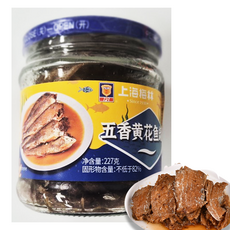 홍홍 중국식품 상해매링 오향 황화위 조기통조림 황화위 중국반찬, 1개, 227g