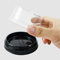 오늘도샵 원형 화과자 용기 원형디저트플라스틱용기