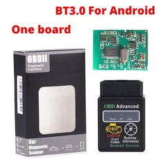 슈퍼 미니 ELM327 블루투스 자동차 도구 PIC18F25K80 OBD2 OBDII 안드, BT3 0 Bla
