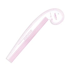 KEARING 곡선자 재단용 곡자 칼라곡자 곡자 곡선자 커브 자 재봉용 소매 깃목 커브 자 다기능 프렌치 앤 힙 커브 자 패턴 마스터 목선 암홀 허리라인 커브 라인 패턴 제작, 1개, 6505