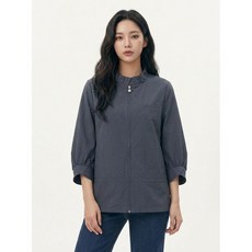 올리비아하슬러 다크블루 셔링 점퍼 OHCMJP101