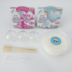 신사장 왁뿌볼 만들기 DIY 키트, 분홍세트, 1개