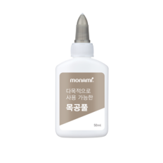 모나미 다목적으로 사용 가능한 목공풀, 120ml, 12개