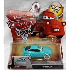 정품++ 디즈니 픽사 자동차 툰 다이캐스트 차량 간호사 코리 # 1:55 스케일, 정품++ 디즈니 픽사 자동차, 툰 다이캐스트 차량, 간, 1개