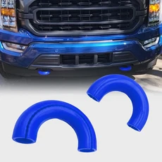 포드 F150 04-25 브롱코 툰드라 17-21 트레일러 훅 커버 견인 훅 커버, 02 Blue set