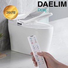 신제품 대림 살균 완전직수 ipx8 방수 리모컨 비데 DLB-1800R 더블케어 필터가 필요없는비데 자가설치, 고객직접설치